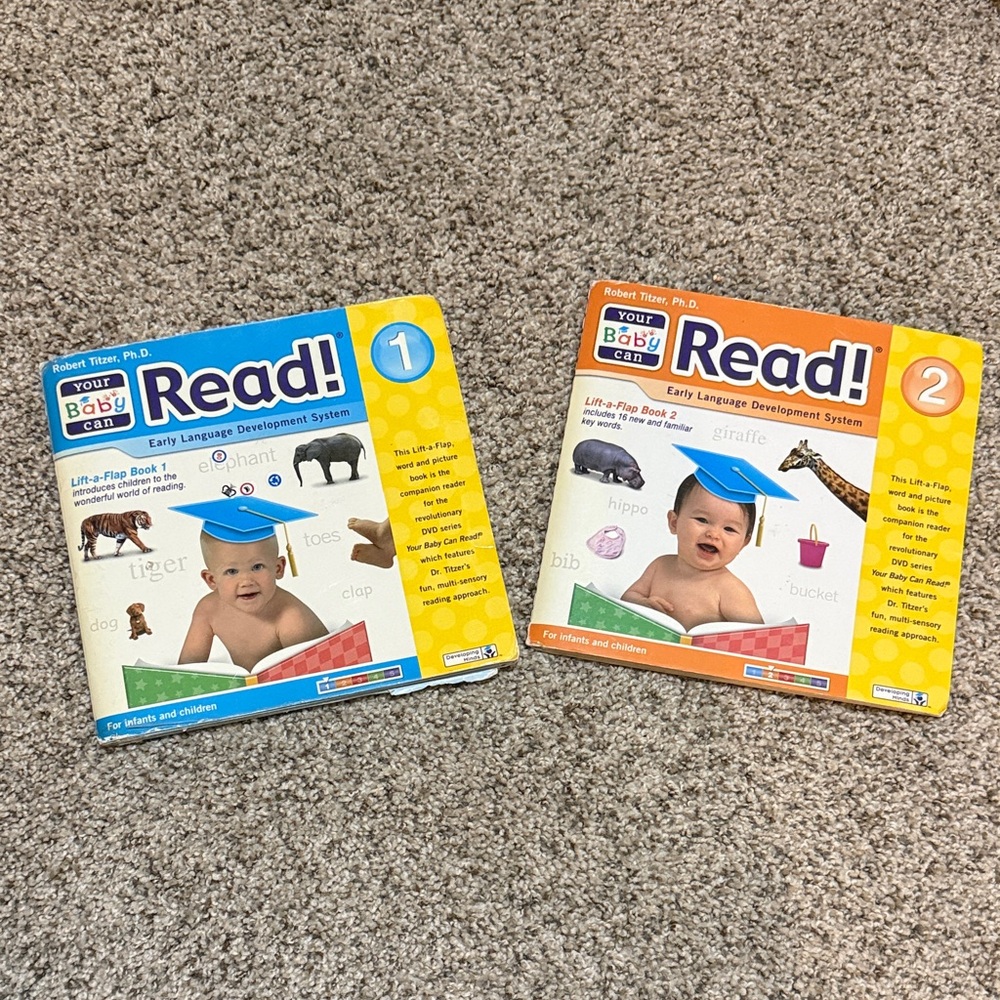 Early Learning Set - Blue and Orange